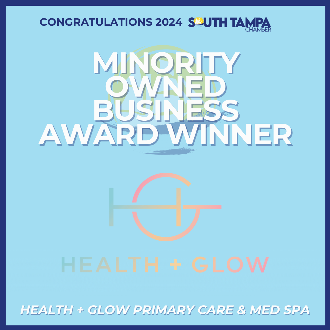 Health + Glow Minority Owned Business of the Year Winner 2024